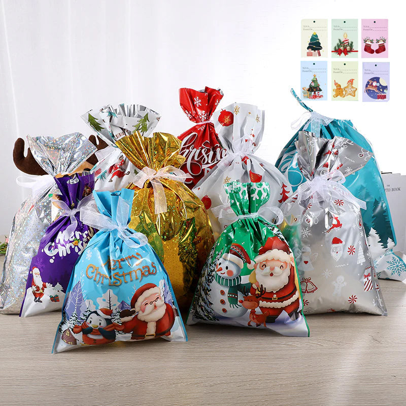 Jõuluvana kommide kinkekotid