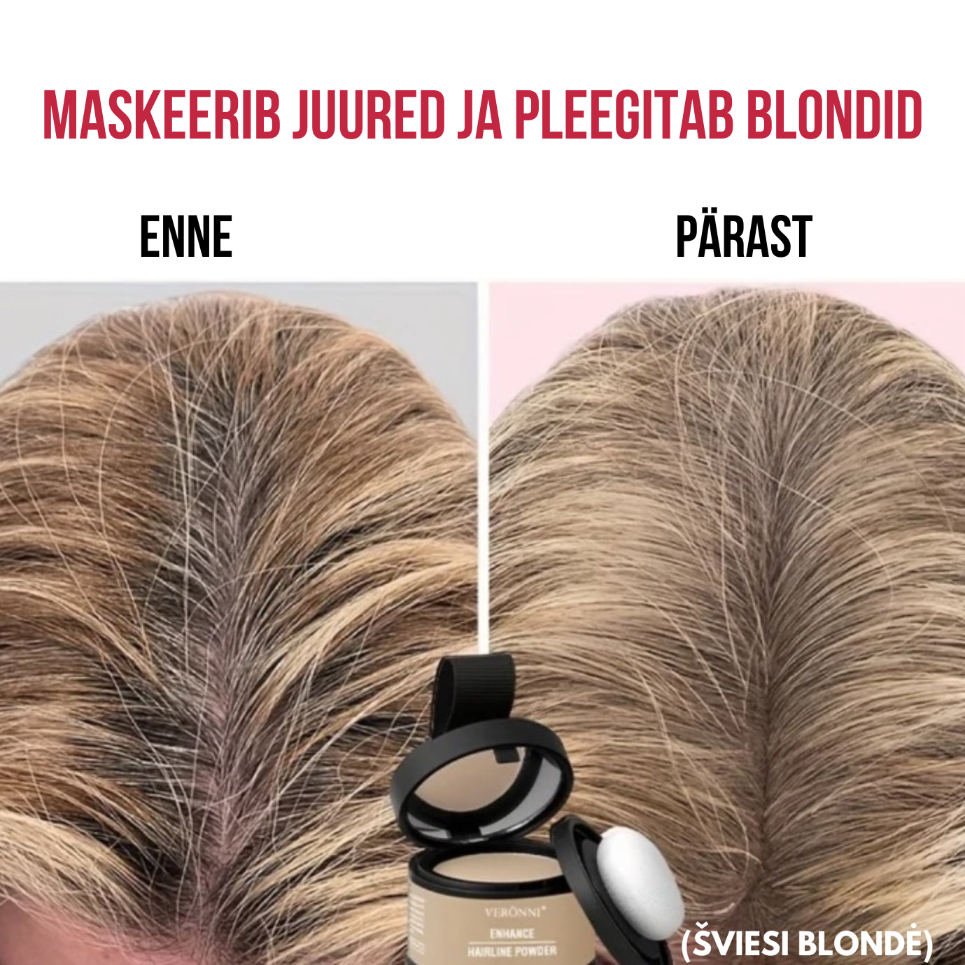 Juuksepuuder | Kestab kuni järgmise pesuni