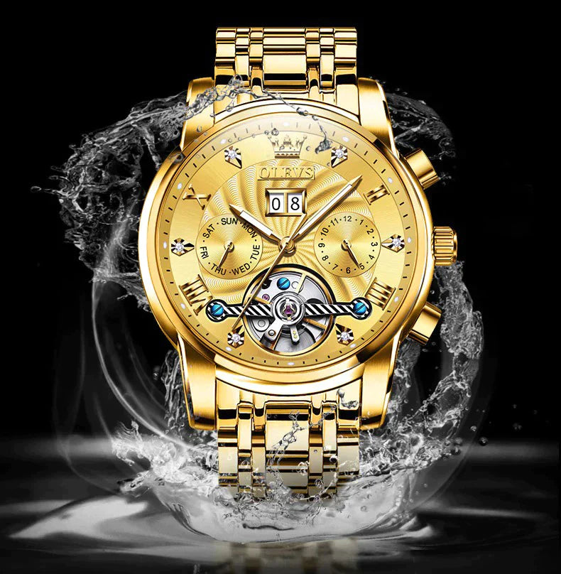 LUMINESCENCE® luksuslik meeste mehaaniline käekell