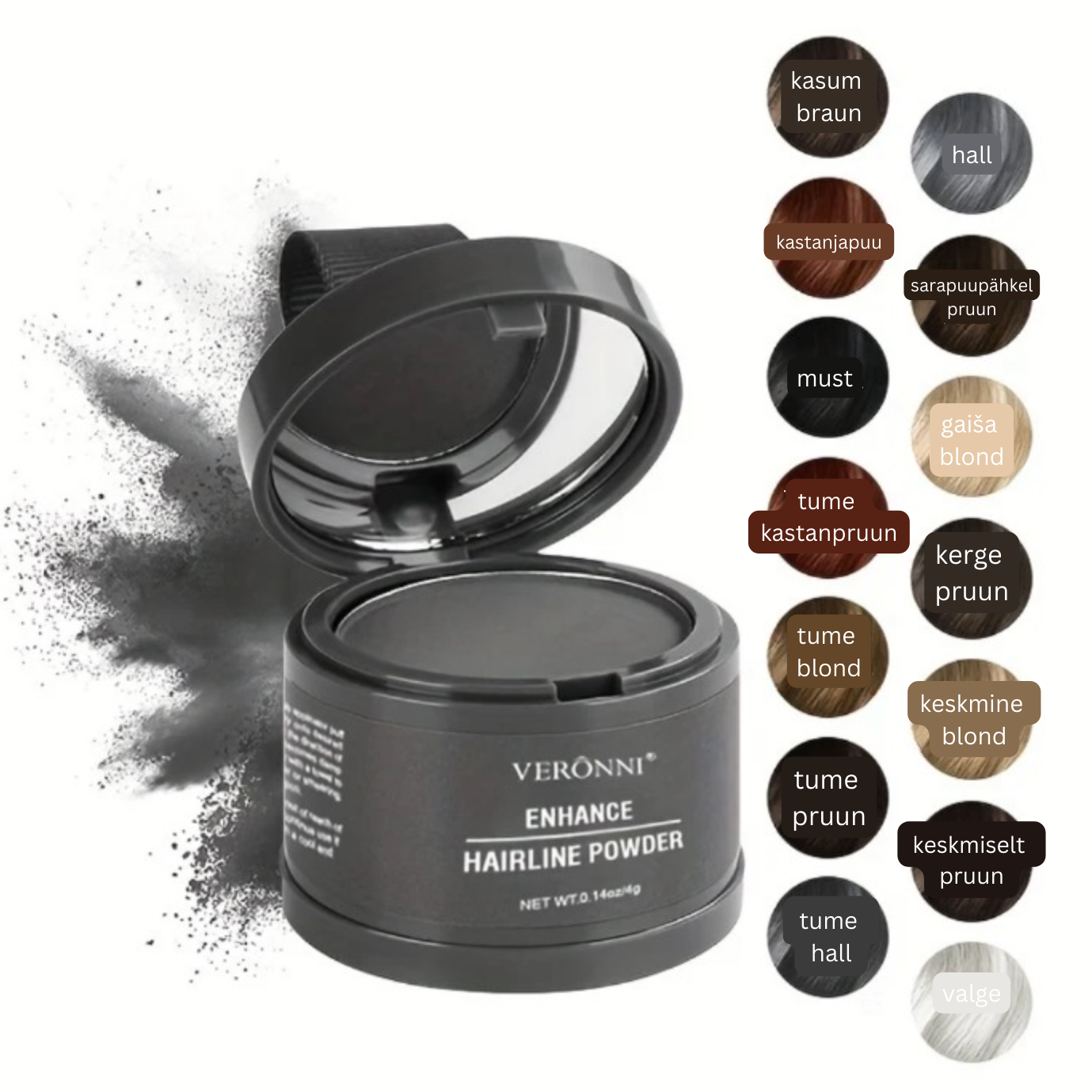 Juuksepuuder | Kestab kuni järgmise pesuni