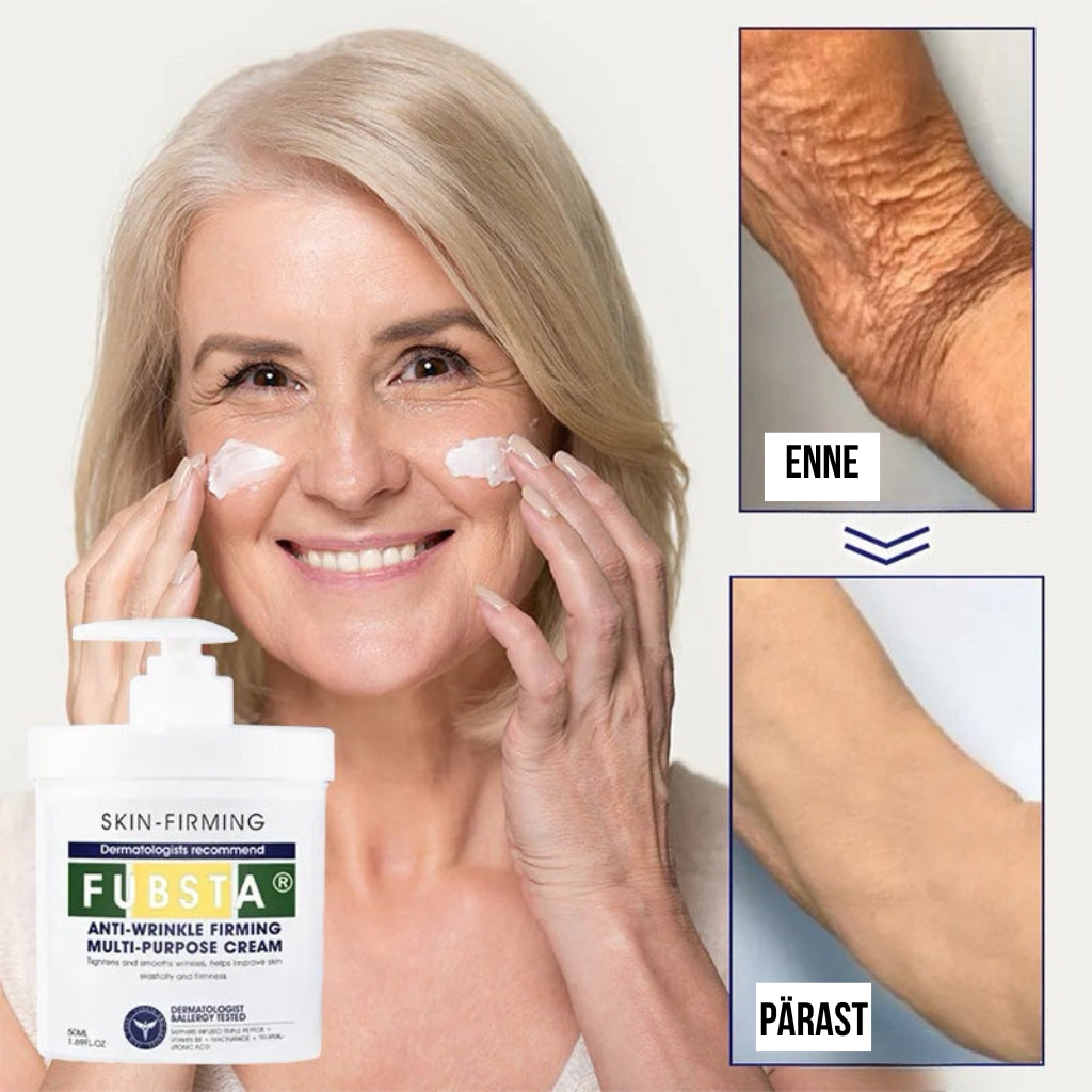 Täiustatud pinguldav ja kortse vähendav kreem