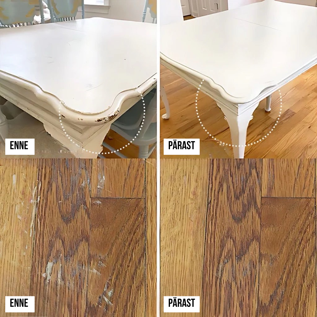 Lihtne puidust mööbli remondivärv