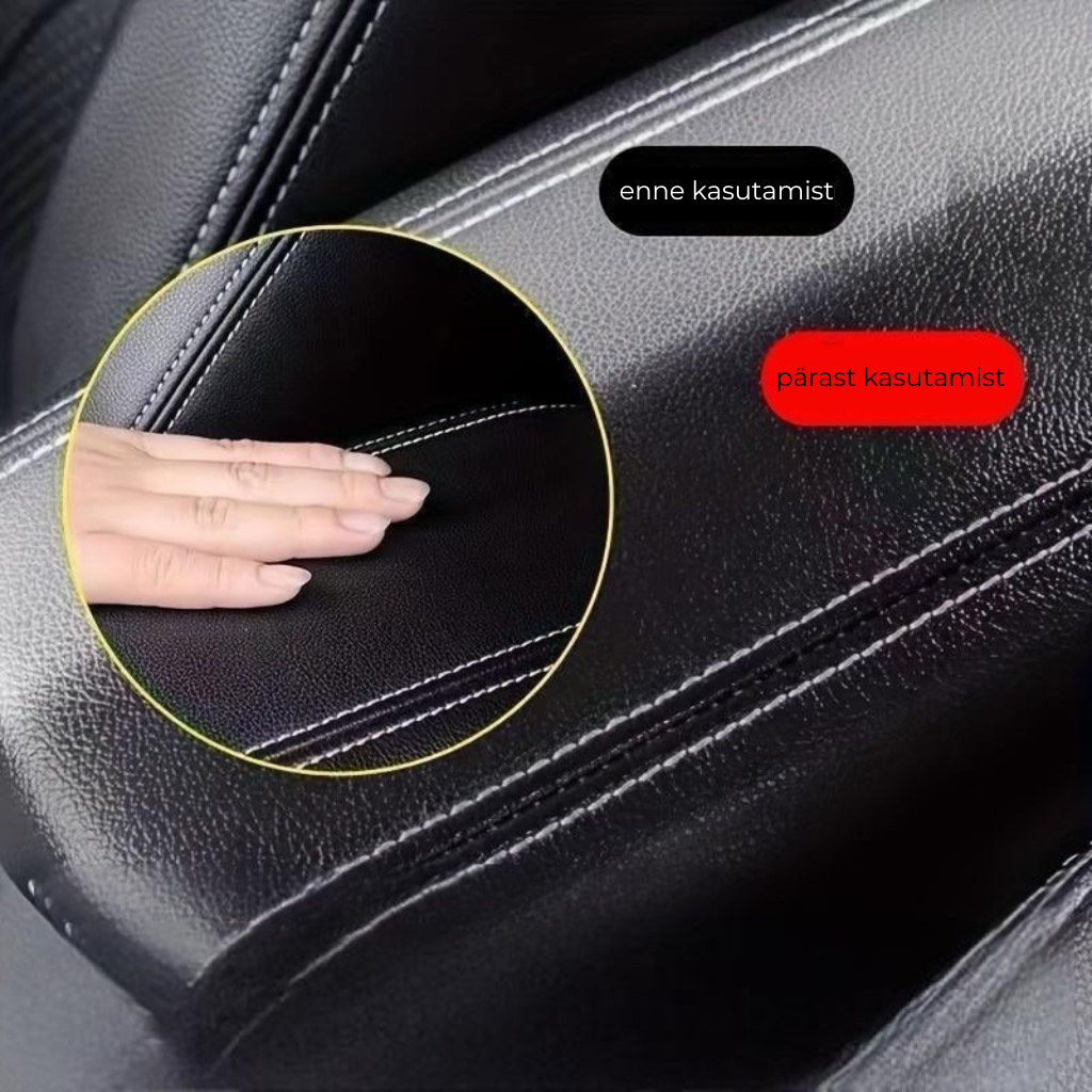 Nahast autosisemuse hooldusõli