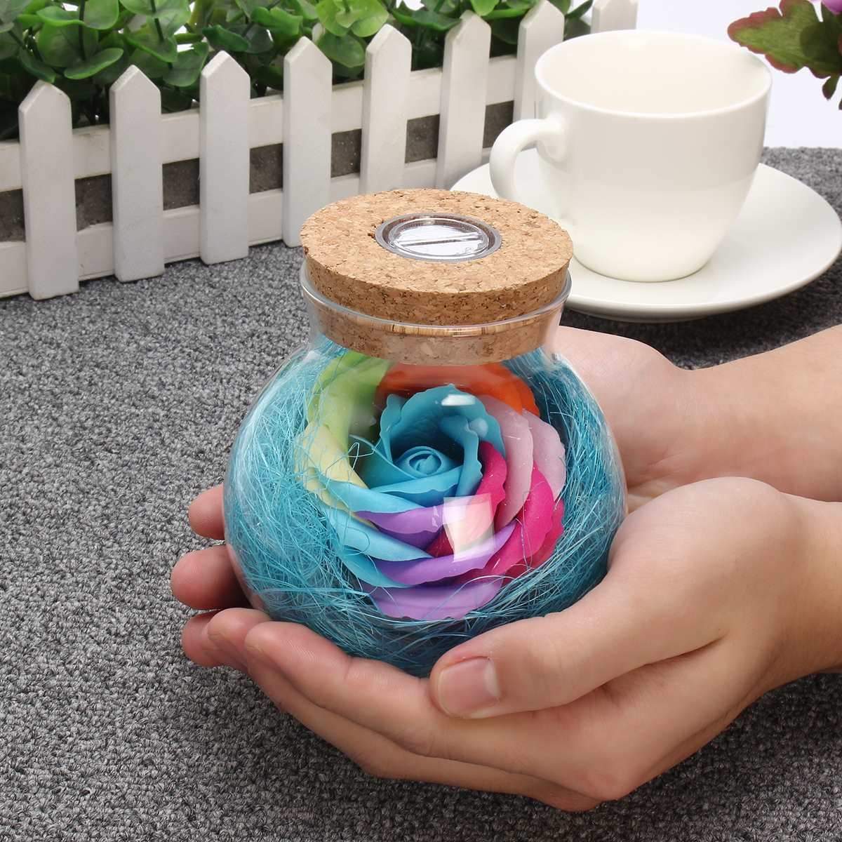 Bloom – LED roosi pudelilamp