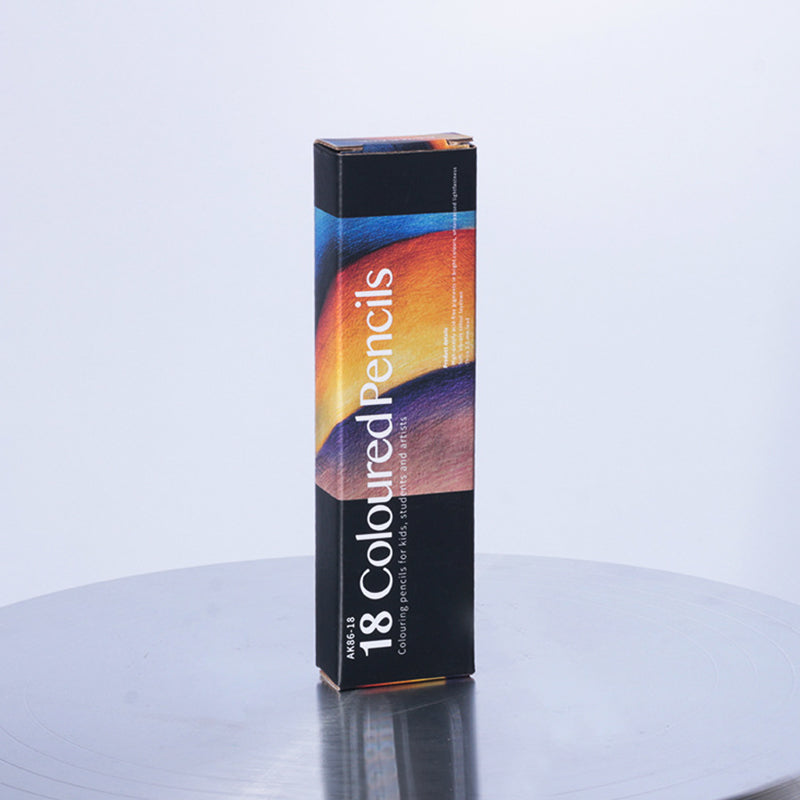 Kaasaskantav värviliste pliiatsite komplekt