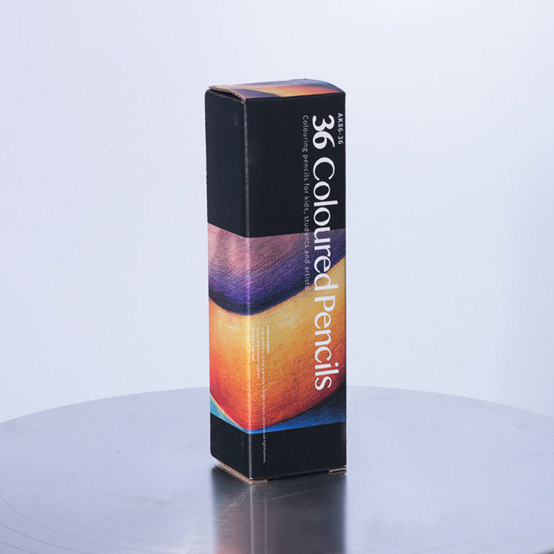 Kaasaskantav värviliste pliiatsite komplekt