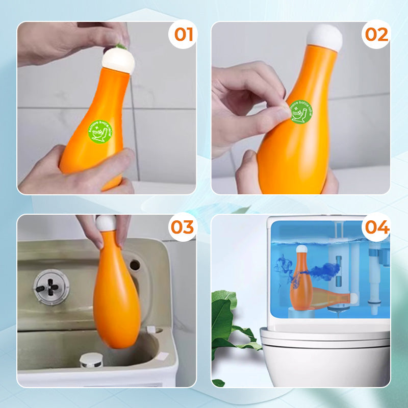 Tualettruumi desodoreeriv tõhus puhastusvahend