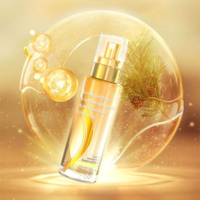 Siledad ja läikivad: Looduslik juukseõli spray