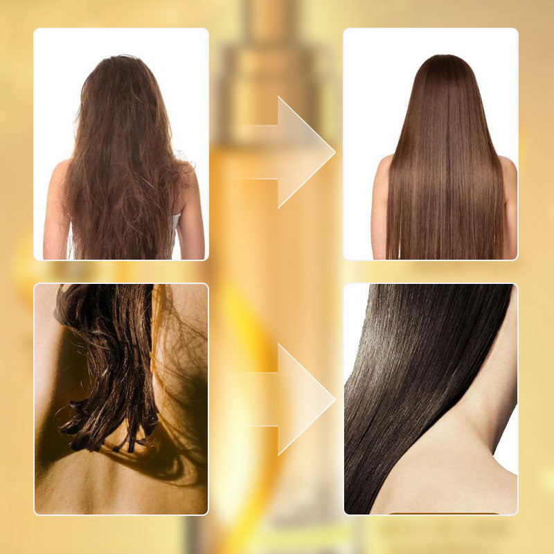 Siledad ja läikivad: Looduslik juukseõli spray