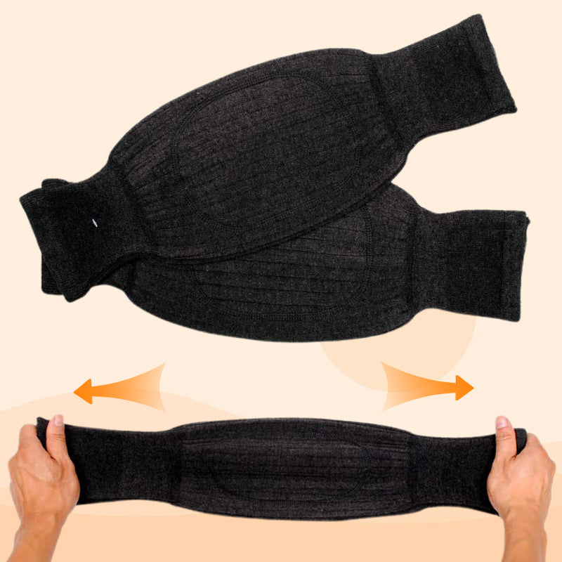 Universaalsed külma kaitsega põlvekaitsmed kunstkarusnahaga