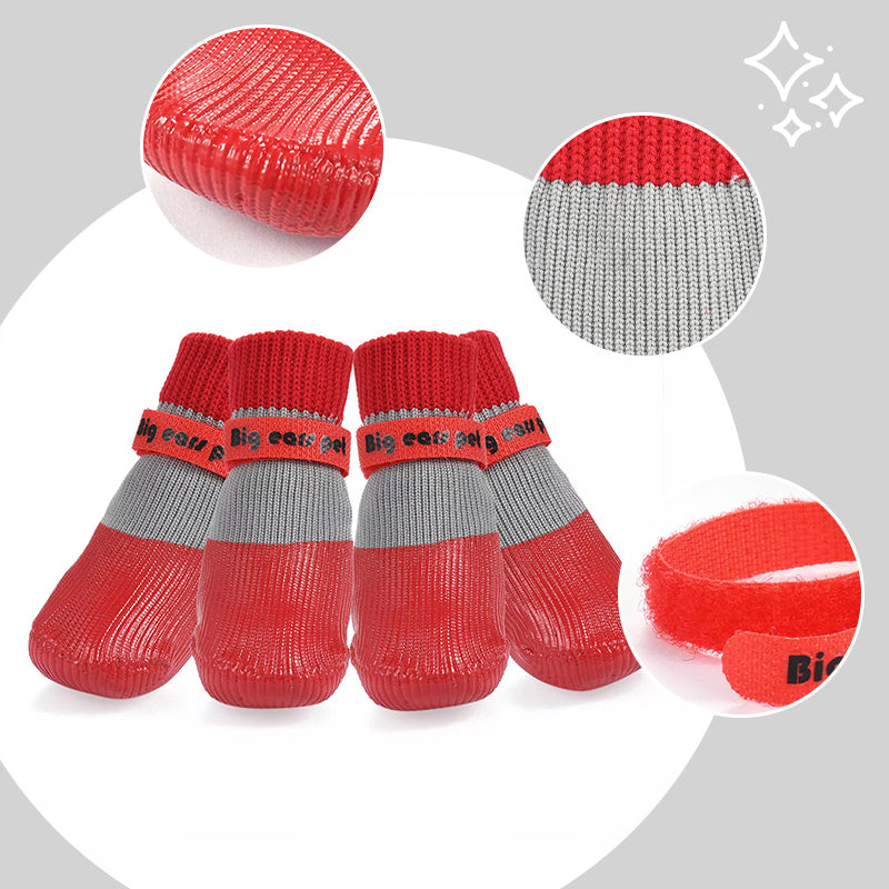 🔹 Libisemiskindlad ja veekindlad koerte jalanõud