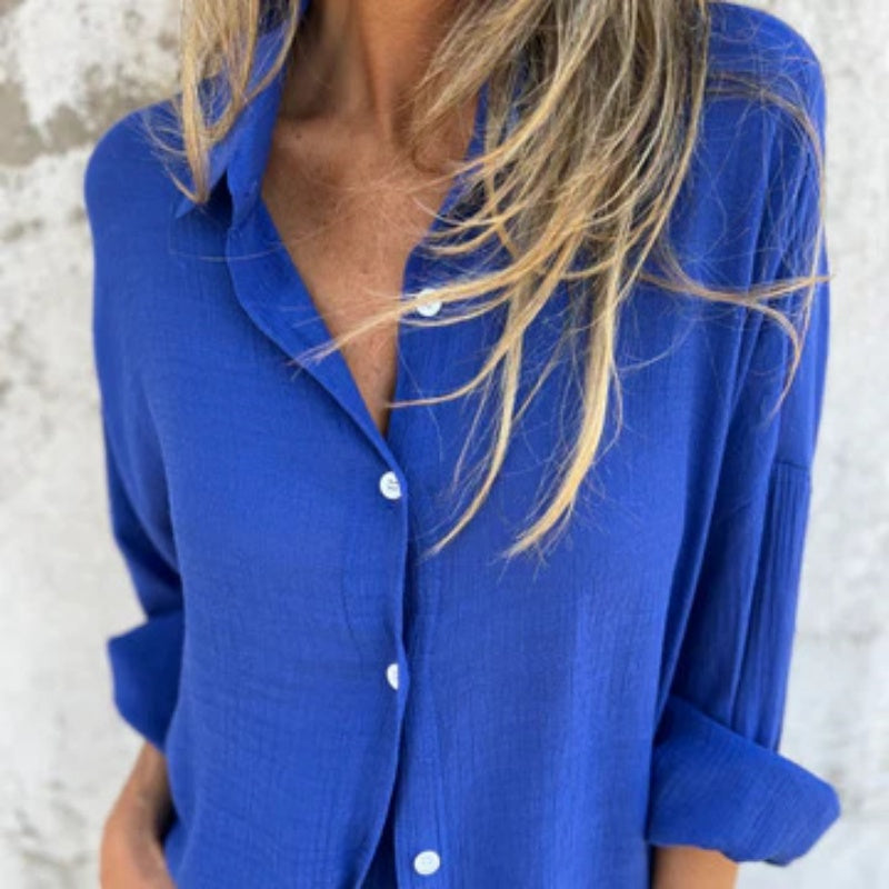 💖2025 Kaheosaline puuvillast ja linast naiste igapäevane komplekt