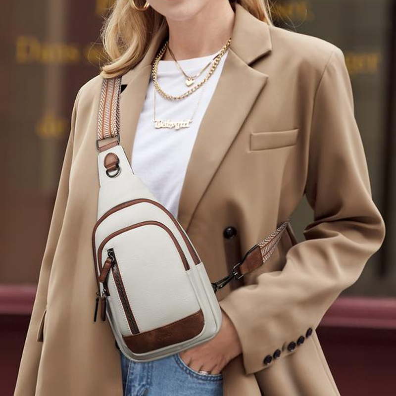 🎁 Naiste nahast õlakott