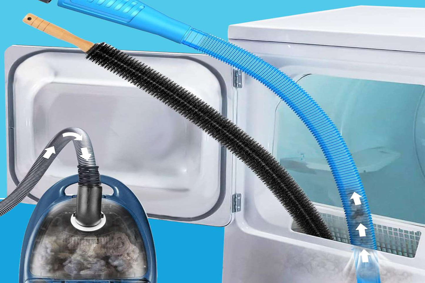 🛡🌬️✨Kuivati ventilatsiooni puhastamise komplekt – turvalisemate ja tõhusamate kodude jaoks!